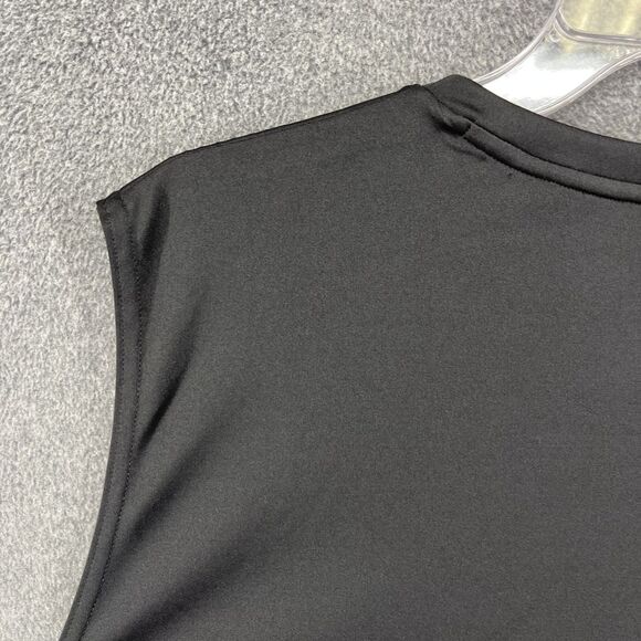 Nike DRI-FIT Swim Hydroguard Shirt Men's XL Black Sleeveless UPF+40 NESSA585 - Picture 15 of 16